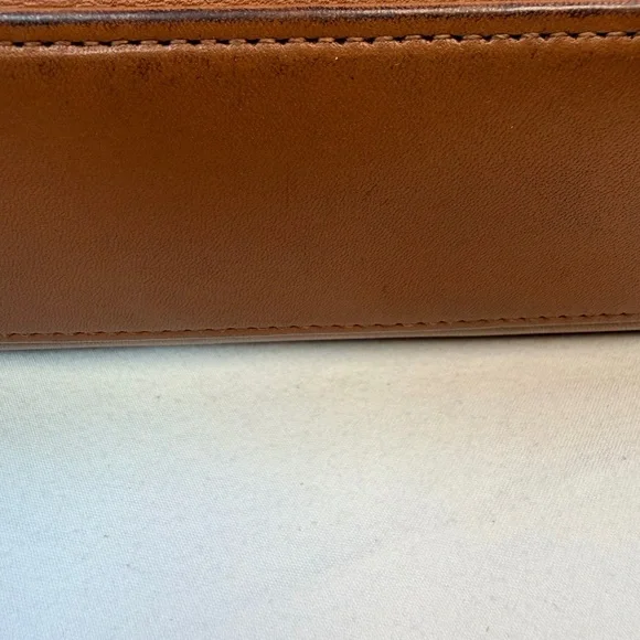 Coach Vintage Court Bag 9870 British Tan Original Hangtag Crossbody USA - Picture 15 of 16